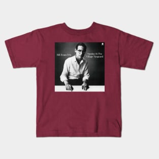 Vintage Bill Jarr Evans Music Trio Sunday Song At The Village  Album Vanguard. Kids T-Shirt